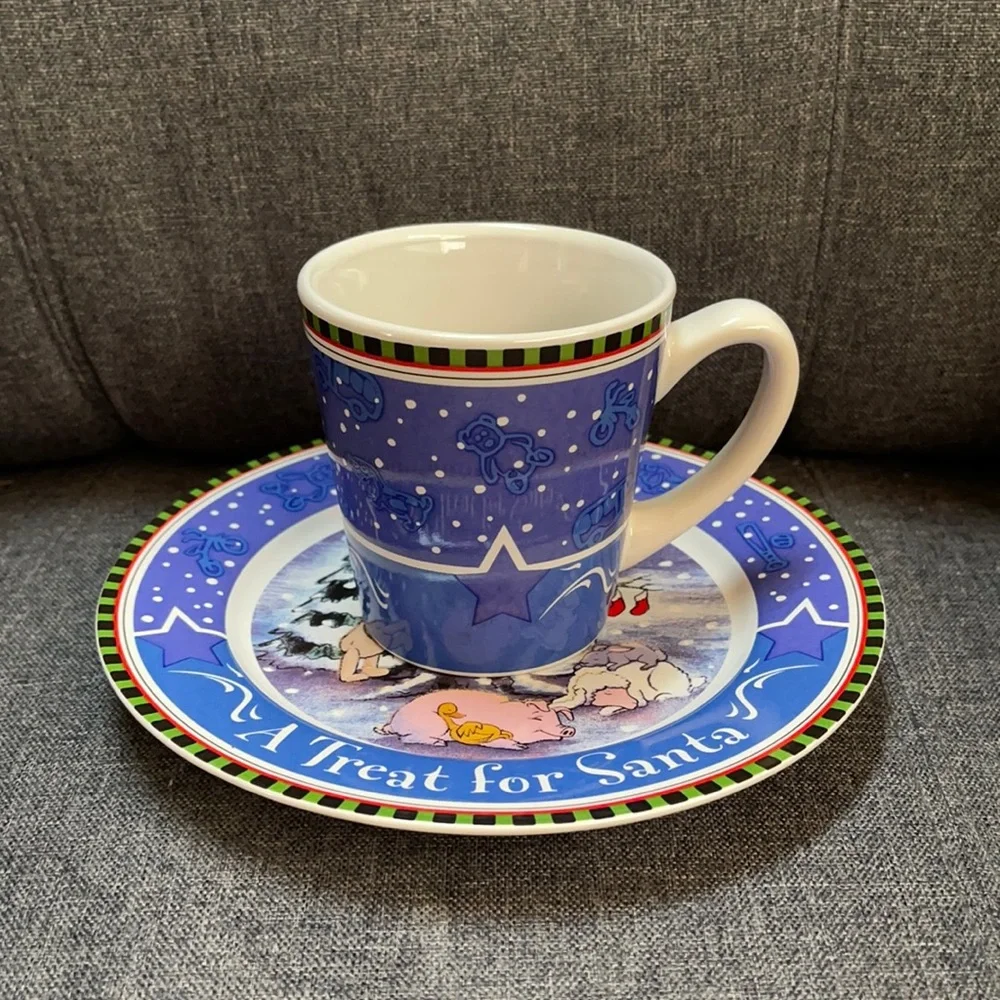 Starbucks Bearista Milk & Cookies Santa Holiday Set